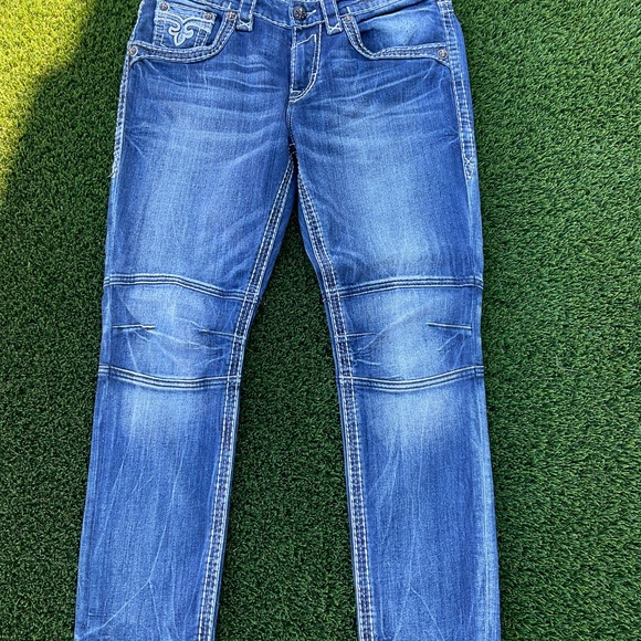 Rock Revival Men Jeans USED - Picture 2 of 9